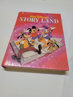 Walt Disney's Storyland Hardcover Children's Story Book Vintage Disney